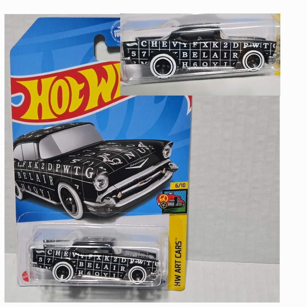 Hot Wheels Chevy  Diecast Mattel Bellaire Belair 1957 '57 Chevy  NEW